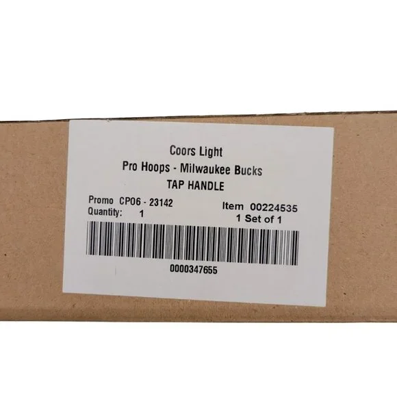 Milwaukee Bucks Coors Light Tap Handle - Picture 6 of 6